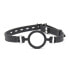 Фото #1 товара Кляп с открытым кольцом FETISH ADDICT O Ring 5 см Черный