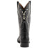 Фото #3 товара Ferrini Teju Lizard Round Toe Cowboy Mens Black Casual Boots 11111-04