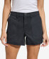 Women's Mid Rise Utility Denim Shorts