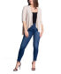 ფოტო #8 პროდუქტის Women's Open Front Elbow Length Sleeve Cardigan Sweater