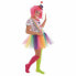 Costume for Children Male Clown Rainbow (2 Pieces)