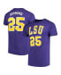 Фото #2 товара Men's Ben Simmons Purple LSU Tigers Alumni Basketball Jersey T-shirt
