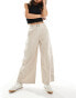 Фото #1 товара ASOS DESIGN trouser with button detail in stone