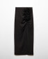 ფოტო #7 პროდუქტის Women's Slit Floral Skirt