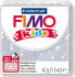 Фото #1 товара Fimo Masa plastyczna termoutwardzalna Kids brokatowa srebrna 42g