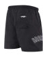 ფოტო #2 პროდუქტის Men's Black Brooklyn Nets Classics Woven Shorts