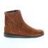 Фото #2 товара David Tate Zest Womens Brown Narrow Suede Zipper Ankle & Booties Boots 7.5