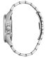 ფოტო #2 პროდუქტის Men's Automatic Stainless Steel Bracelet Watch 43mm 96A187