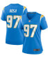 Фото #1 товара Women's Joey Bosa Powder Blue Los Angeles Chargers Game Jersey