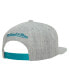 Фото #2 товара Men's Heather Gray Detroit Pistons Hardwood Classics 2.0 Snapback Hat