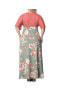 Plus Size Havana Colorblocked Maxi Dress