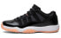 Фото #1 товара Jordan Air Jordan 11 Retro Low Bleached Coral 低帮 复古篮球鞋 GS 黑粉 / Кроссовки Jordan Air Jordan 580521-013