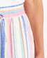 Petite Striped Wide-Leg Cropped Pants, Created for Macy's