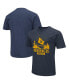 Фото #1 товара Men's Navy West Virginia Mountaineers Fan T-shirt