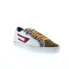Фото #2 товара Diesel S-Leroji Low Mens White Leather Lifestyle Sneakers Shoes