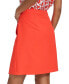 ფოტო #1 პროდუქტის Women's Button-Trim-Pocket Mini Skirt