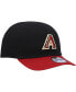 Фото #4 товара Infant Boys and Girls Black Arizona Diamondbacks Team Color My First 9TWENTY Flex Hat