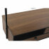 Фото #3 товара Мебель для прихожей с 2 ящиками DKD Home Decor Коричневый Чёрный Разноцветный Металл Древесина манго Зеркало 135 x 47 x 175 cm