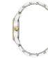 Women's Two-Tone Stainless Steel Bracelet Watch 31mm Gift Set