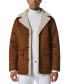 Фото #1 товара Men's Jarvis Faux Shearling Jacket