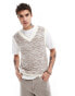 Фото #1 товара ASOS DESIGN relaxed knitted tank in neutral texture