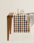 Фото #1 товара Ribbed cotton table runner