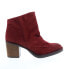 Фото #1 товара Fly London Bell BELL061FLY-002 Womens Red Suede Ankle & Booties Boots