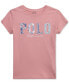 ფოტო #1 პროდუქტის Big Girls Logo Appliqué T-Shirt