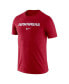 Men's Cardinal Arkansas Razorbacks Team Issue Velocity Performance T-shirt