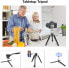 Фото #6 товара Professional Video Tripod Monopod Kit, Cayer AF2451 67 Inch Aluminium Telescopic Flip Lock Tripod with H4 Fluid Head and Removable Tripod Base for DSLR Cameras and Camcorders