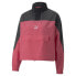Фото #2 товара Puma Swxp Relaxed Half Zip Woven Jacket Womens Pink Casual Athletic Outerwear 53