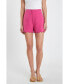 ფოტო #3 პროდუქტის Women's Scallop Hem Shorts