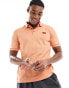 Фото #1 товара HUGO RED Dereso polo shirt in orange