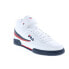 Фото #2 товара Fila F-13V Lea 1VF059LX-150 Mens White Synthetic Lifestyle Sneakers Shoes