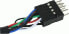 Delock FireWire Cable - Black - Male/Male - 0.016 m