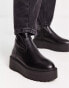 Фото #6 товара Public Desire Wide Fit Pabla chunky sole ankle boots in black