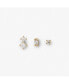 ფოტო #8 პროდუქტის Stud Earrings Set - Val White