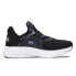 Фото #1 товара Puma Softride Enzo Evo Abstract Lace Up Womens Black Sneakers Casual Shoes 3783