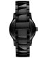 Men's Classic II Black Stainless Steel Bracelet Watch 44mm