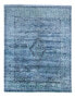 Designer Teppich - 308 x 247 cm - blau