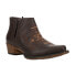 Фото #3 товара Roper Ava Southwest Snip Toe Cowboy Booties Womens Brown Casual Boots 09-021-156