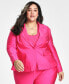 Фото #1 товара Куртка moda Plus Size Сатин One-Button от Nina Parker