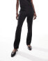 Calvin Klein Jeans waist chain slim straight leg pants in black