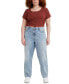 Фото #4 товара Trendy Plus Size Women's '94 Baggy Jeans