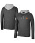 ფოტო #4 პროდუქტის Men's Black Iowa State Cyclones Ballot Waffle-Knit Thermal Long Sleeve Hoodie T-shirt