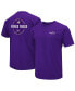 Фото #1 товара Men's Purple TCU Horned Frogs OHT Military-Inspired Appreciation T-shirt