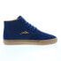 Фото #1 товара Lakai Riley 3 High MS1240096A00 Mens Blue Skate Inspired Sneakers Shoes
