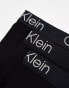 Calvin Klein ultra-soft modern trunks 3 pack in black