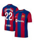 Фото #1 товара Men's Ilkay Gündogan Royal Barcelona 2023/24 Home Match Authentic Player Jersey