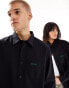 Barbour x ASOS unisex Jazz shirt in black